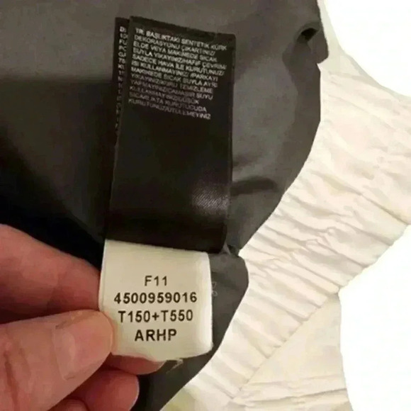 𝅺The North  Face Furallure Vest 600 Down Fill Faux Fur Removable Hood White XS - Picture 11 of 14